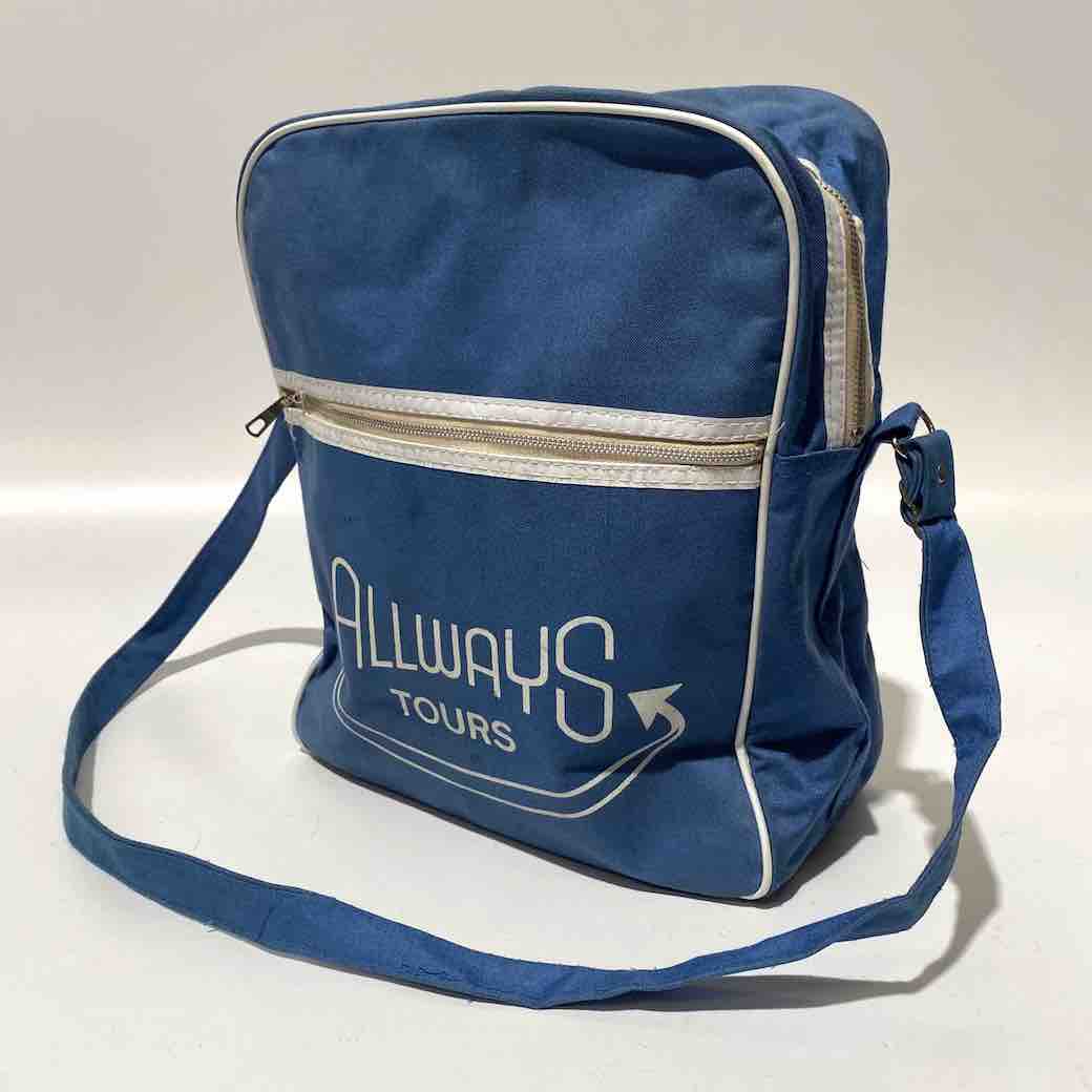 AIRLINE, Travel Bag - Blue White Always Tours 45